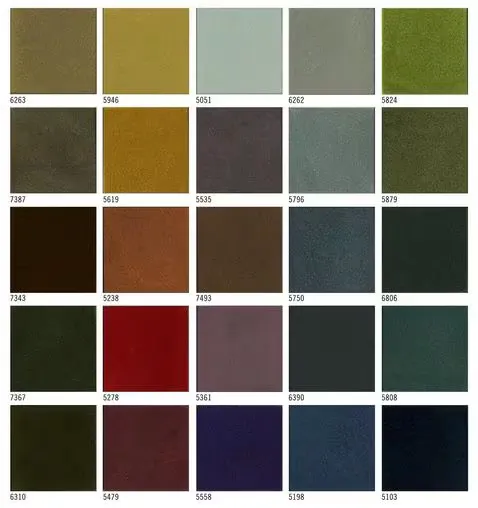 Trending colors